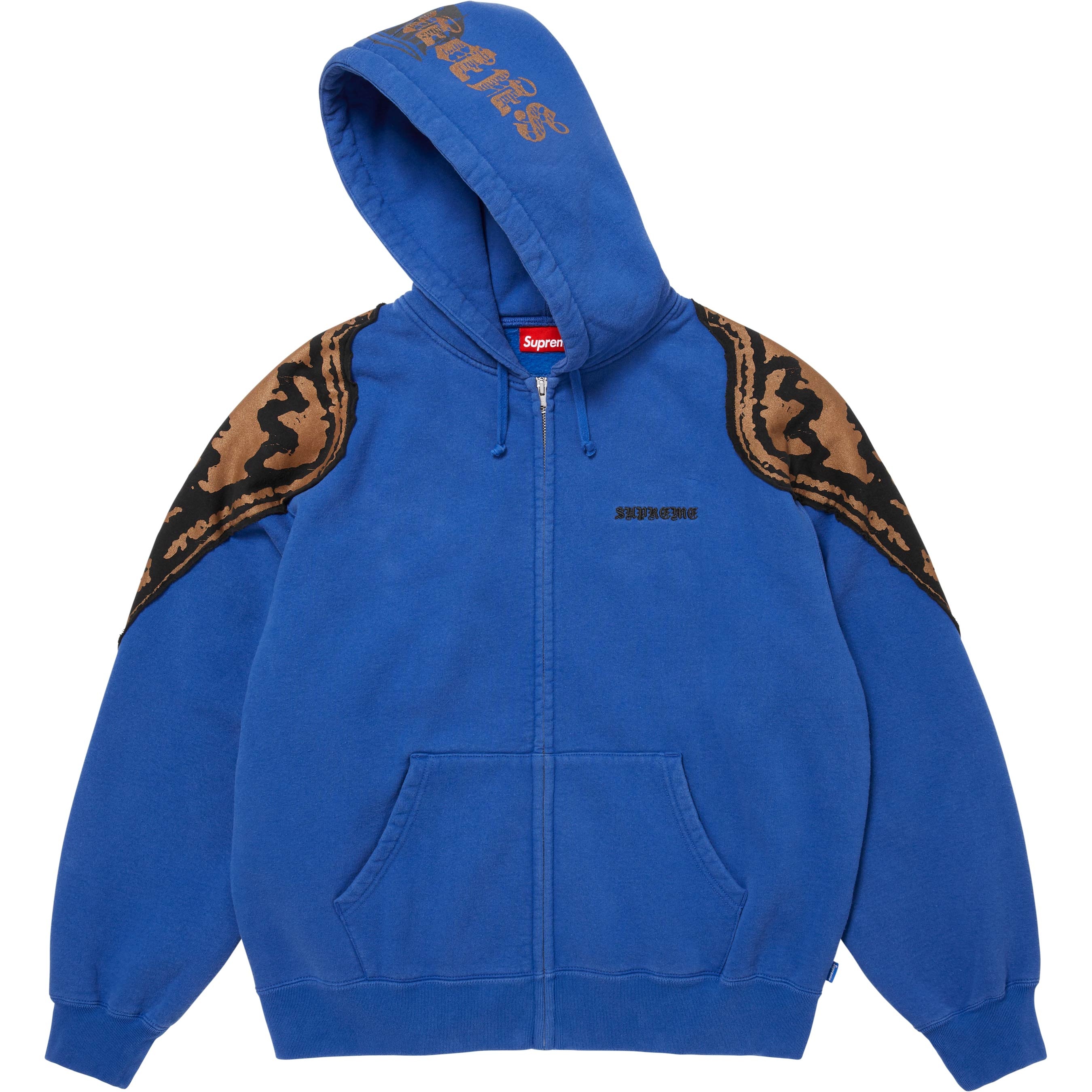 Wings Zip Up Hooded Sweatshirt view 12